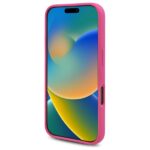 Karl Lagerfeld KLHMP16SSCHPPLF iPhone 16 6.1" fuschia hardcase Silicone Choupette Head Print M - imagine 5