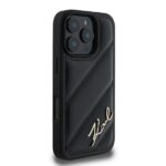 Karl Lagerfeld KLHCP16XPQDSMGK iPhone 16 Pro Max 6.9" black hardcase Quilted Signature - imagine 4