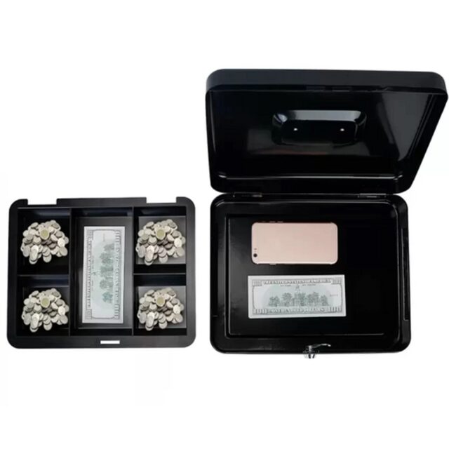 Extralink Home | XXL cash box for money, keys | color mix, S-409 - imagine 4