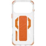 Skinarma Helio Case for iPhone 17 Pro Max Magnetic Charging + Grip Stand Orange - imagine 4