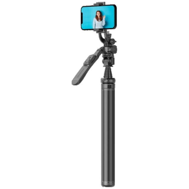 Tripod Selfie Stick Proove Elevente X   black - imagine 4