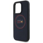 Red Bull RBHMP15X24PUILVR iPhone 15 Pro  Max 6.7" hardcase navy Leather Red Ring MagSafe - imagine 6