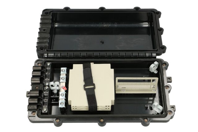 Extralink Jerry | FTTX Closure | 2 trays, 24 core, outdoor - imagine 4