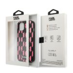 Karl Lagerfeld KLHCP13MMNMP1P iPhone 13 / 14 / 15 6,1" hardcase pink Monogram Plaque - imagine 8