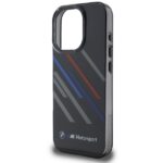 BMW BMHCP16L23HTRAK iPhone 16 Pro 6.3" black hardcase Motorsport IML Random Stripes - imagine 6