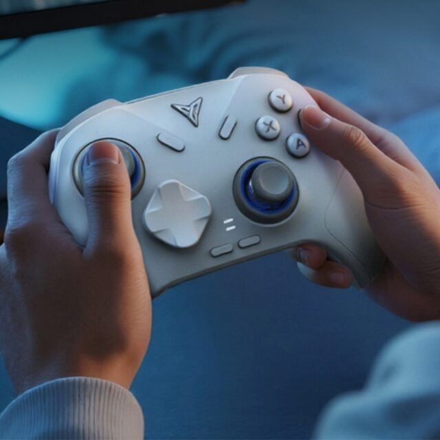 Universal controller for games Bluetooth Flydigi DIREWOLF 4 white - imagine 2