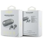 Guess Bluetooth headphones GUTWSC2MCDSE TWS + docking station taupe Elongated Metallic Printed Logo - imagine 7