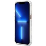 Guess GUHMP13XHTRMD iPhone 13 Pro Max 6,7" gold hard case Metal Outline Magsafe - imagine 5