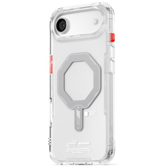 Skinarma Saido Case for iPhone Air Magnetic Charging Transparent - imagine 2