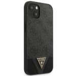 Guess GUHCP13SPU4GHBK iPhone 13 Mini 5,4" grey hardcase 4G Triangle Collection - imagine 4