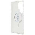 Karl Lagerfeld KLHMS23LHFCKNOT S23 Ultra S918 transparent hardcase IML Ikonik MagSafe - imagine 7