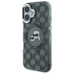 Karl Lagerfeld KLHMP16SHMCKMHK iPhone 16 6.1" black IML Monogram Karl&Choupette Head MagSafe - imagine 2