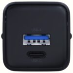 Wall charger 3MK Hyper GaN Charger 20W 1xUSB-A 1XUSB-C PD QC4+ black - imagine 2