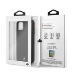 BMW BMHCN65PELBK iPhone 11 Pro Max Hard Case Black Signature Horizontal Lines - imagine 7