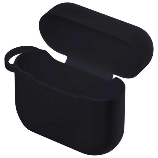 Etui 3MK Silicone AirPods Case do Apple   AirPods Pro 3 czarny - imagine 2
