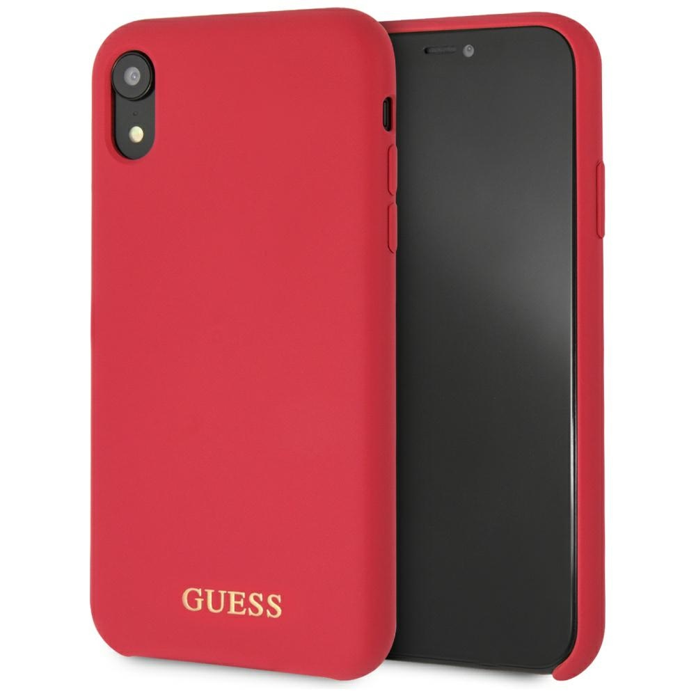 cps-9476da280b3a426c3173ed9777fa2dcb-2025-12-06-12-32-31 Guess GUHCI61LSGLRE iPhone Xr red hard case Silicone - imagine 1