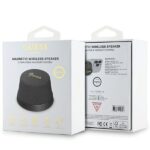 Guess speaker Bluetooth GUWSC3ALSMK Speaker Stand black Magnetic Script Metal - imagine 7