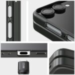 Case Araree Aero Flex R East-Grip Ring  for Samsung Galaxy Z Flip7 cream - imagine 5