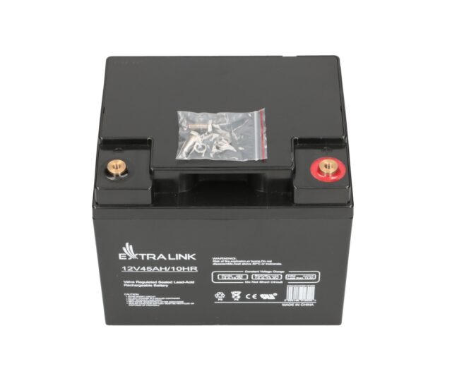 Extralink AGM 12V 45Ah | Accumulator | maintenance free - imagine 4