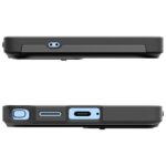 Spigen Optik Armor Case for Samsung Galaxy S25 Ultra Black - imagine 5