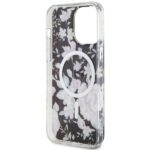 Guess GUHMP14XHCFWSK iPhone 14 Pro Max 6.7" black hardcase Flower MagSafe - imagine 7