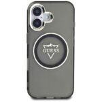 Case Guess IML Metal Mountain Logo MagSafe for iPhone 16 black - imagine 3