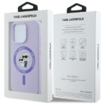 Karl Lagerfeld KLHMP16LSCMKCRHU iPhone 16 Pro 6.3" purple hardcase Silicone Karl&Choupette - imagine 8