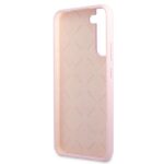 Guess GUHCS22MLSLMGLA S22+ S906 lavender hardcase Silicone Script Metal Logo - imagine 7