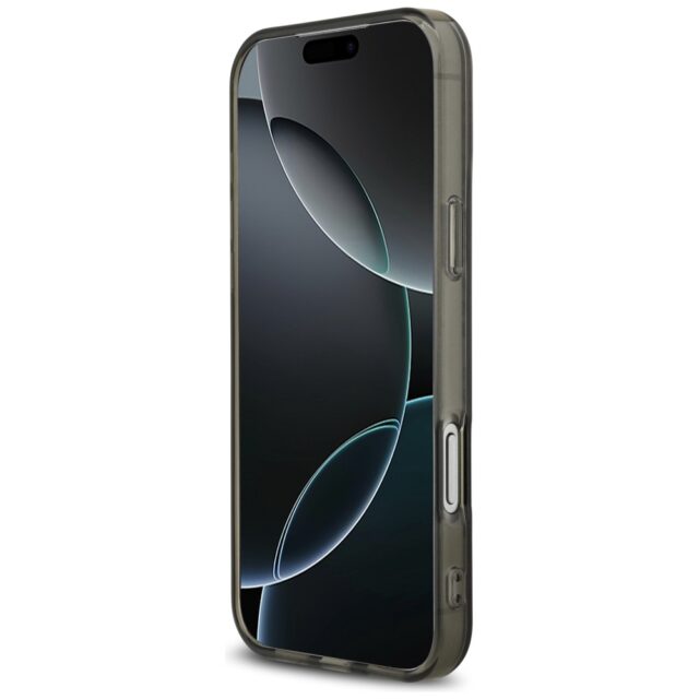 Case AMG Double Layer Transparent        Smocked MagSafe for iPhone 17 Pro Max black - imagine 5