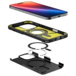 Spigen Tough Armor "T" MAG iPhone 16 Pro Max 6.9" MagSafe black ACS08503 - imagine 7
