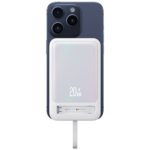 Powerbank USAMS XM Series CD219 10000mAh Magnetic Wireless white - imagine 6