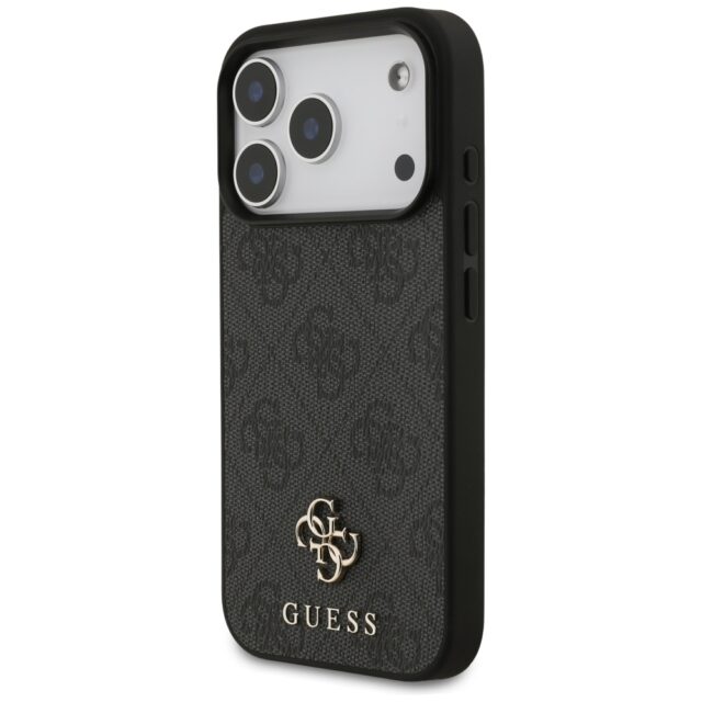 Guess 4G Small Classic Logo MagSafe case for iPhone 17 Pro black - imagine 2