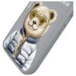 Nimmy case iPhone 16 6.1" gray Cool&Cute 2.0 Bear - imagine 7