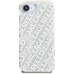 Case Karl Lagerfeld IML Repeat Logo for iPhone 16e gold - imagine 3