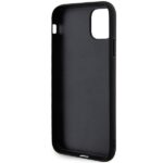 Karl Lagerfeld KLHCN613DRKNK iPhone 11/ Xr 6.1" black hardcase Rubber Karl Head 3D - imagine 7