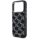 Karl Lagerfeld IML KL Monogram MagSafe Case for iPhone 17 Pro Black - imagine 6
