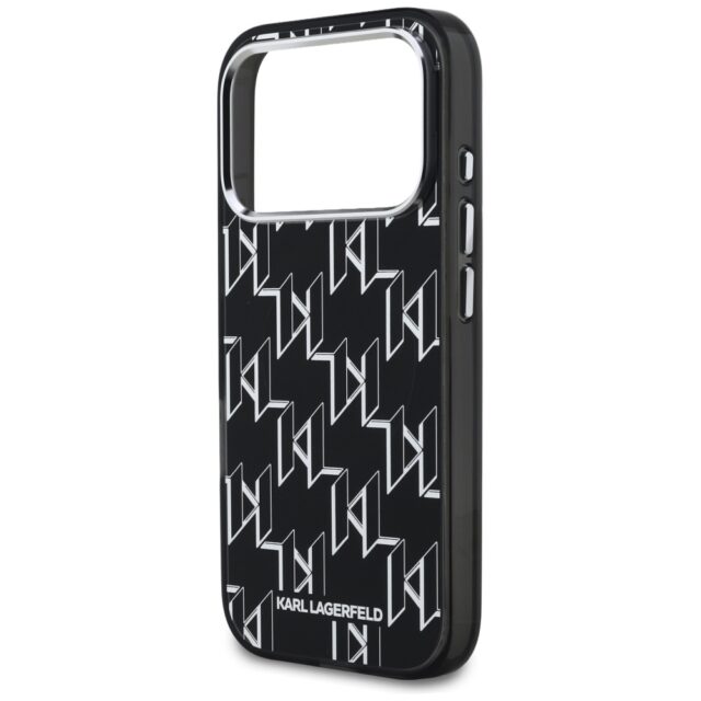 Karl Lagerfeld IML KL Monogram MagSafe Case for iPhone 17 Pro Black - imagine 6