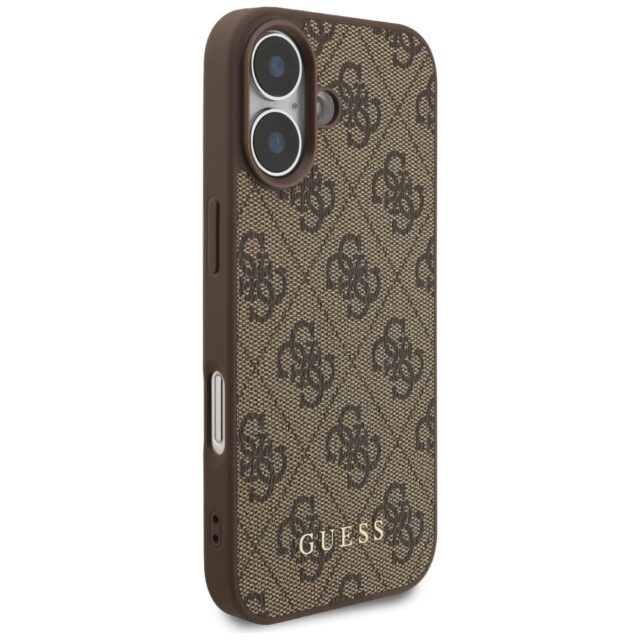 Guess 4G Classic Case for iPhone 17 Brown - imagine 4