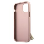Guess GUHCP12LRSSARG iPhone 12 Pro Max 6,7" pink hardcase Saffiano with ring stand - imagine 2