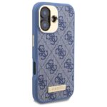 Guess GUHMP16MU4GPRB iPhone 16 Plus 6.7" blue hardcase 4G Logo Plate MagSafe - imagine 4