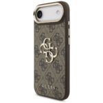 Case Guess 4G Big 4G Classic Logo for iPhone 17 Air brown gold - imagine 2