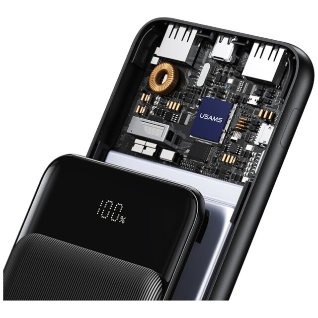 Powerbank USAMS XY Series CD200 20000mAh black - imagine 3