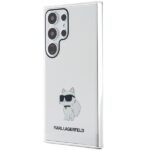Karl Lagerfeld KLHCS24LHNCHTCT S24 Ultra S928 transparent hardcase IML Choupette - imagine 2