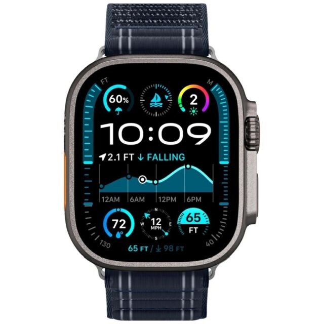 Spigen WBF0 Strap for Apple Watch 8/9/10/11/SE/Ultra (44/45/46/49mm) navy blue - imagine 2