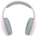 Hello Kitty over-ear Bluetooth headphones HKBHA1BKHLMP pink Metal Logo - imagine 3