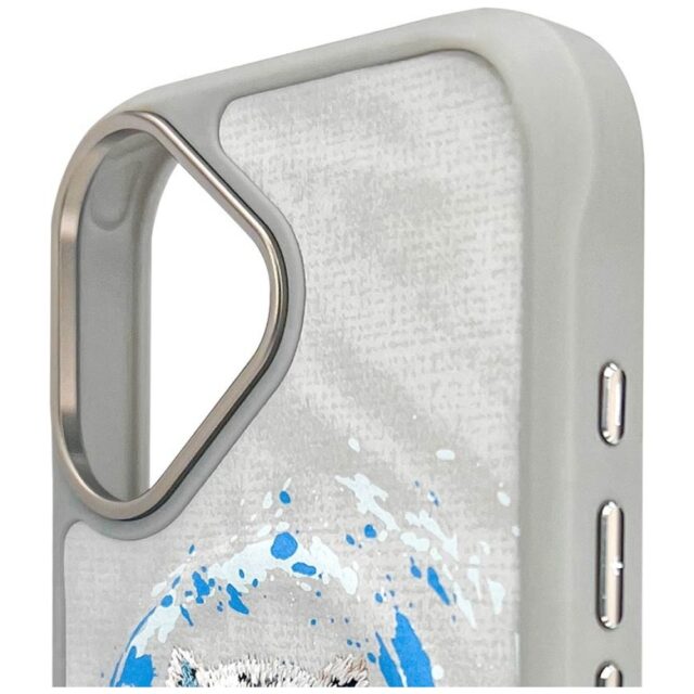 Nimmy Panther MagSafe case for iPhone 16 light grey - imagine 9