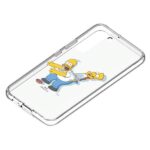 Panel Samsung GP-TOU021HOXYW for Frame Cover for Galaxy S22 Simpsons Homer white - imagine 2
