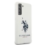 US Polo USHCS21MSLHRWH S21+ G996 white Silicone Logo - imagine 4