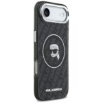 Case Karl Lagerfeld IML Karl Head Logo   MagSafe for iPhone Air black - imagine 4