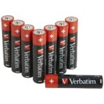 Verbatim Alkaline Battery AAA LR03 8pcs 49502